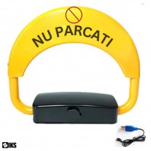 Blocator Parcare Automat SIKS, Model S, Functie Anti Furt, Cu Alarma, Control de la Distanta, Telecomanda Inclusa, Cu Acumula...