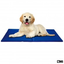 Covoras SIKS Cu Efect De Racire Pentru Caini, Animale De Companie, Tip Saltea, Poliester / Burete / Gel, 40 x 65 cm, Albastru