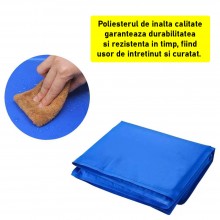 Covoras SIKS Cu Efect De Racire Pentru Caini, Animale De Companie, Tip Saltea, Poliester / Burete / Gel, 40 x 65 cm, Albastru