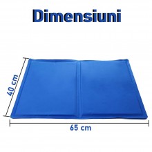 Covoras EDAR Cu Gel Pentru Caini/Pisici/Animale De Companie Tip Saltea Cu Efect De Racire, Dimensiuni 40 x 65 cm, Impermeabil...