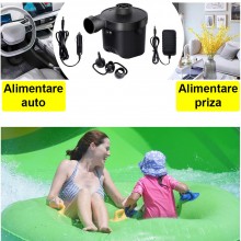 Pompa Electrica EDAR Pentru Umflat Si Dezumflat Saltele, Articole/Jucarii Gonflabile, Adaptor Cu 3 Duze Pentru Diferite Tipur... Pompa Electrica EDAR Pentru Umflat Si Dezumflat Saltele, Articole/Jucarii Gonflabile, Adaptor Cu 3 Duze Pentru Diferite Tipur...