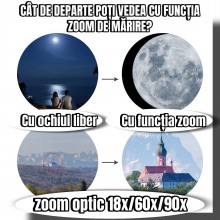 Telescop Portabil Astronomic EDAR pentru Incepatori, Distanta Focala 360mm Si Prisma De 90°, Trepied Aluminiu 28 cm Inclus, A... Telescop Portabil Astronomic EDAR pentru Incepatori, Distanta Focala 360mm Si Prisma De 90°, Trepied Aluminiu 28 cm Inclus, A...
