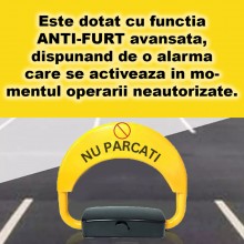 Blocator Parcare Automat EDAR Cu Acumulator, Control de la Distanta Prin Telecomanda, Alarma, Functie Anti Furt, Greutate Sup... Blocator Parcare Automat EDAR Cu Acumulator, Control de la Distanta Prin Telecomanda, Alarma, Functie Anti Furt, Greutate Sup...