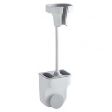 Suport EDAR Pentru Uscatorul De Par Sau Para Dus, Ideal Pentru Baie, Montare Perete, Lipire, Rezistent, Reglabil, Spatii De D...