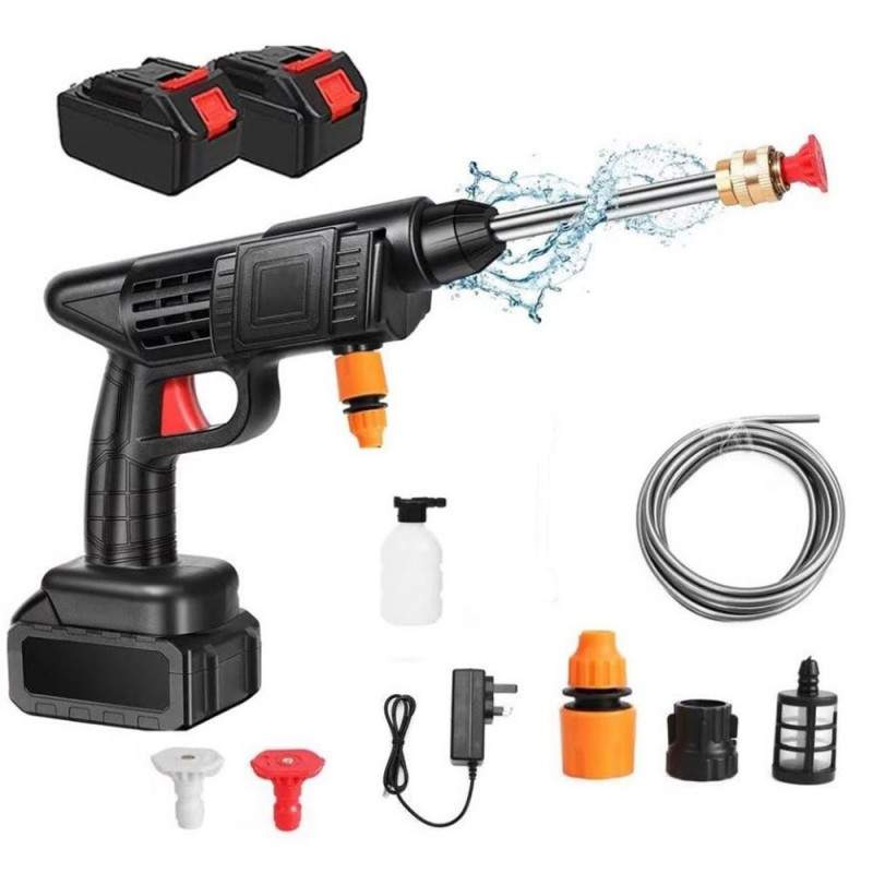 Aparat De Spalat Cu Presiune Fara Fir EDAR, Portabil, Ideal Pentru Terasa, Gradina, Casa, Curte, Masina, Bicicleta, Filtru Si... Aparat De Spalat Cu Presiune Fara Fir EDAR, Portabil, Ideal Pentru Terasa, Gradina, Casa, Curte, Masina, Bicicleta, Filtru Si...