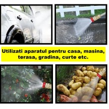 Aparat De Spalat Cu Presiune Fara Fir EDAR, Portabil, Ideal Pentru Terasa, Gradina, Casa, Curte, Masina, Bicicleta, Filtru Si... Aparat De Spalat Cu Presiune Fara Fir EDAR, Portabil, Ideal Pentru Terasa, Gradina, Casa, Curte, Masina, Bicicleta, Filtru Si...