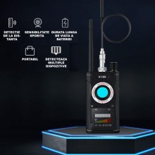 Detector Aparate Spionaj K18S EDAR, Anti-Spy, Detectie Camere, Localizatoare GPS sau GSM, Microfoane, Semnale Wi-Fi Si Dispoz...