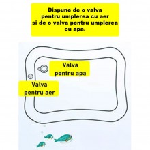 Saltea Gonflabila EDAR Pentru Bebelusi Si Copii, Centru Activitati Pentru Joaca Interactiva, PVC, Cu Apa, Tema Ocean Cu Pesti... Saltea Gonflabila EDAR Pentru Bebelusi Si Copii, Centru Activitati Pentru Joaca Interactiva, PVC, Cu Apa, Tema Ocean Cu Pesti...