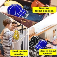 Suport Cadru SIKS Pentru Spalare Sapca Sau Palarie La Masina De Spalat, Marime Universala, Plastic, Alb Suport Cadru SIKS Pentru Spalare Sapca Sau Palarie La Masina De Spalat, Marime Universala, Plastic, Alb
