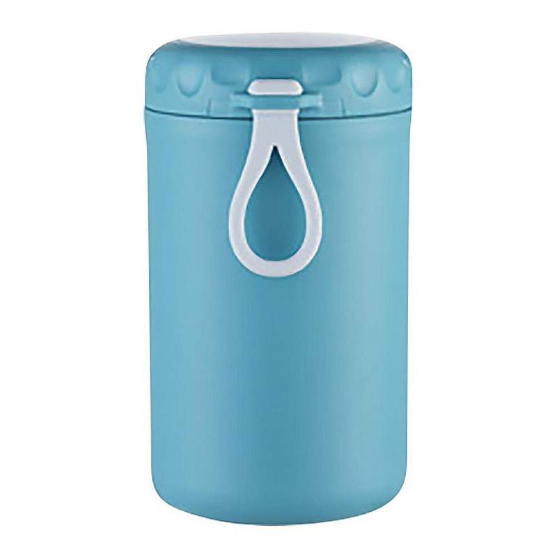 Caserola Termica SIKS Pentru Supa, Lingura Si Furculita Incluse, Interior Din Otel Inoxidabil, 750 Ml, Mini Termos Pentru Man...