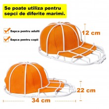 Cadru Sapca / Palarie EDAR Pentru Mentinere Forma, Tip Suport, Ideal Pentru Masina De Spalat, Uscare, Marime Universala, Plas...