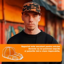 Cadru Sapca / Palarie EDAR Pentru Mentinere Forma, Tip Suport, Ideal Pentru Masina De Spalat, Uscare, Marime Universala, Plas...