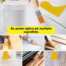 Solutie SIKS Tip Pasta Pentru Etansare Suprafete, Impermeabila, Cu Pensula Inclusa, Waterproof, 300 Grame, Transparenta