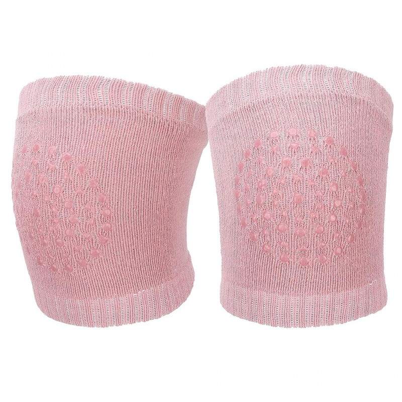 Set Protectie EDAR Pentru Copii Si Bebelusi, Bumbac, Silicon Antialunecare, Protejeaza Impotriva Zgarieturilor, 0-36 Luni, Roz