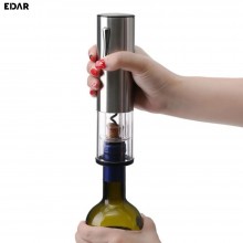 Set Cadou EDAR Pentru Vin Cu Tirbuson Electric Reincarcabil, Taietor Folie, Aerator Turnare, Dop Vacuum, Cablu USB Inclus, In...