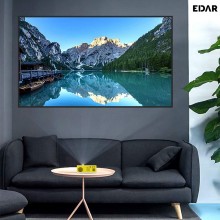 Mini Videoproiector EDAR, Portabil, Rezolutie 1080P, Distanta Maxima Focalizare 2 Metri, Compatibil Telefon, Consola Jocuri, ...
