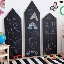 Tabla Scolara SIKS Sub Forma De Autocolant Pentru Scris Cu Creta, 45 X 200 cm, Negru Tabla Scolara SIKS Sub Forma De Autocolant Pentru Scris Cu Creta, 45 X 200 cm, Negru