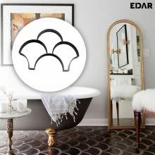 Matrita Pavaj din Beton Turnat EDAR, Tip Sablon, Efect Piatra Naturala Decorativa, Dimensiuni 51.5 x 4 x 35.5 cm, Model 13