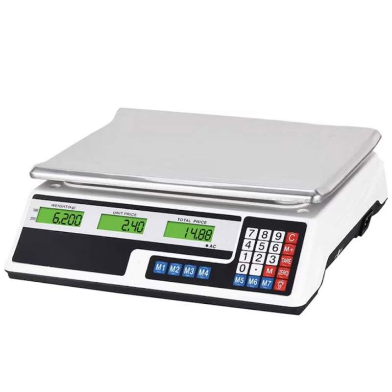 Cantar Electronic Precizie EDAR Pentru Magazine, Piata, Comercial, 40 Kg, Digital, Functie TARE, Display Luminat, Platforma M... Cantar Electronic Precizie EDAR Pentru Magazine, Piata, Comercial, 40 Kg, Digital, Functie TARE, Display Luminat, Platforma M...