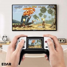 Consola Retro Jocuri Video Portabila EDAR, 520 Jocuri Incorporate, Display Rezolutie 320x240, Iesire AV, Conectare Televizor,...