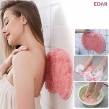 Covoras EDAR Pentru Baie Sau Dus 2 In 1, Ideal Pentru Masaj Picioare, Curatare Spate, Ventuze Fixare, Antiaderent, 30 x 25 cm...