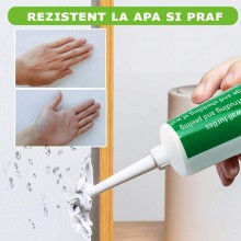 Chit Alb EDAR Pentru Reparat Pereti, Tip Pasta, Acoperire Crapaturi, Uscare Rapida, Aplicator Inclus Chit Alb EDAR Pentru Reparat Pereti, Tip Pasta, Acoperire Crapaturi, Uscare Rapida, Aplicator Inclus
