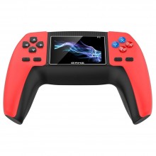 Consola De Jocuri Video P5 SIKS, Portabila, 520 Jocuri Retro, Display Rezolutie 320x240, Iesire AV, Incarcare USB, 1020mAh, Rosu