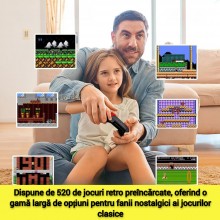 Consola De Jocuri Video P5 SIKS, Portabila, 520 Jocuri Retro, Display Rezolutie 320x240, Iesire AV, Incarcare USB, 1020mAh, Rosu Consola De Jocuri Video P5 SIKS, Portabila, 520 Jocuri Retro, Display Rezolutie 320x240, Iesire AV, Incarcare USB, 1020mAh, Rosu
