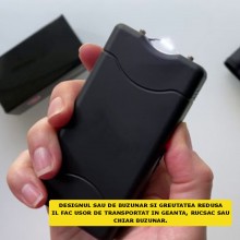 Dispozitiv Electrosoc Autoaparare EDAR, Portabil, Anti Caini, De Buzunar, Lanterna, 5000K Volti, Acumulator Reincarcabil Inco... Dispozitiv Electrosoc Autoaparare EDAR, Portabil, Anti Caini, De Buzunar, Lanterna, 5000K Volti, Acumulator Reincarcabil Inco...