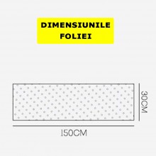 Folie SIKS Pentru Protectie Sertare, Rafturi, Etajere, Material Impermeabil, 45 x 150 cm, Alb Folie SIKS Pentru Protectie Sertare, Rafturi, Etajere, Material Impermeabil, 45 x 150 cm, Alb