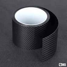 Banda Adeziva Carbon SIKS pentru Protectie si Tuning Auto, Impermeabila, Rezistenta, 5m x 5cm