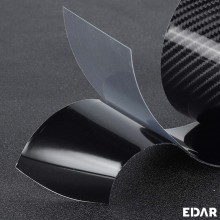 Banda Adeziva Carbon EDAR, Rezistenta, Protectie si Tuning Auto, Impermeabila, 5m x 5cm