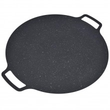 Plita Pluristratificata, EDAR, Forma Rotundă, Antiaderentă, 36 cm, Negru