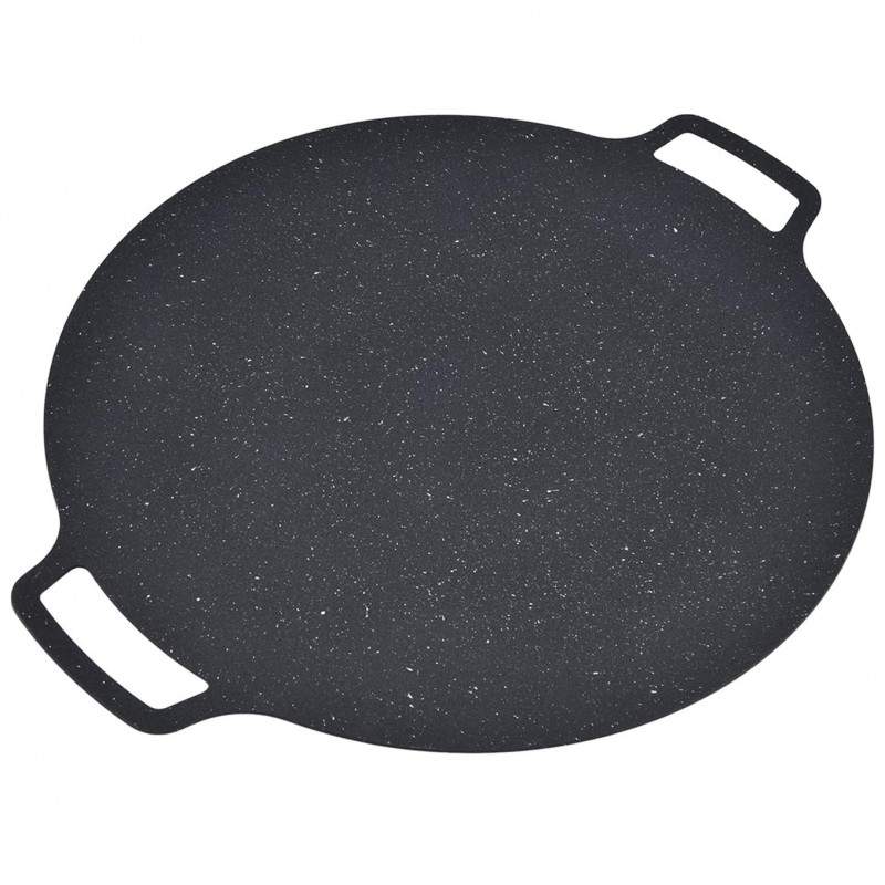 Plita Pluristratificata, EDAR, Forma Rotundă, Antiaderentă, 36 cm, Negru Plita Pluristratificata, EDAR, Forma Rotundă, Antiaderentă, 36 cm, Negru