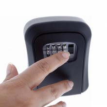 Mini Seif SIKS Metalic Cu Cifru, Pentru Depozitare Chei, Cutie Metalica Pentru Chei, Cifru Mecanic, Negru Mini Seif SIKS Metalic Cu Cifru, Pentru Depozitare Chei, Cutie Metalica Pentru Chei, Cifru Mecanic, Negru