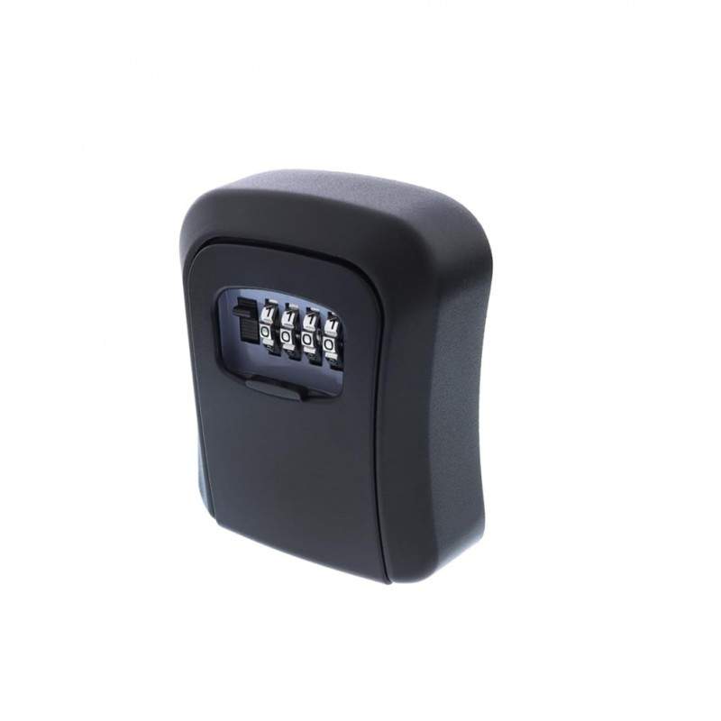 Mini Seif SIKS Metalic Cu Cifru, Pentru Depozitare Chei, Cutie Metalica Pentru Chei, Cifru Mecanic, Negru Mini Seif SIKS Metalic Cu Cifru, Pentru Depozitare Chei, Cutie Metalica Pentru Chei, Cifru Mecanic, Negru