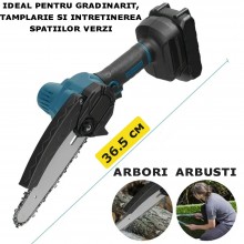 Mini Fierastrau Electric Profesional Portabil SIKS / Mini Drujba Cu Lant Pe Acumulator SIKS SDK6, Lama Si Lant De 6 Inch, Pas... Mini Fierastrau Electric Profesional Portabil SIKS / Mini Drujba Cu Lant Pe Acumulator SIKS SDK6, Lama Si Lant De 6 Inch, Pas...
