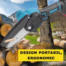 Mini Fierastrau Electric Profesional Portabil SIKS / Mini Drujba Cu Lant Pe Acumulator SIKS SDK6, Lama Si Lant De 6 Inch, Pas... Mini Fierastrau Electric Profesional Portabil SIKS / Mini Drujba Cu Lant Pe Acumulator SIKS SDK6, Lama Si Lant De 6 Inch, Pas...