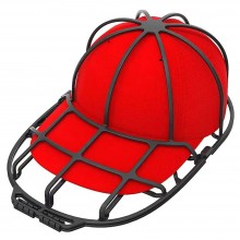 Suport Cadru SIKS Pentru Spalare Sapca Sau Palarie La Masina De Spalat, Marime Universala, Plastic, Negru