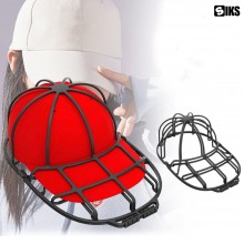 Suport Cadru SIKS Pentru Spalare Sapca Sau Palarie La Masina De Spalat, Marime Universala, Plastic, Negru