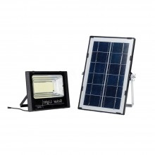 Lampa Solara SIKS De Exterior, Cu Telecomanda, Senzor Lumina Si Panou Solar, Rezistent La Apa IP67, 54 LED SMD, 200W, Usor De...