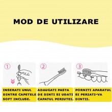 Periuta Dinti Electrica Sonica SIKS Pentru Adulti Si Copii, 38,000 Pulsatii / min, 5 Programe, Aparat Cu Smart Timer, 800mAh,... Periuta Dinti Electrica Sonica SIKS Pentru Adulti Si Copii, 38,000 Pulsatii / min, 5 Programe, Aparat Cu Smart Timer, 800mAh,...