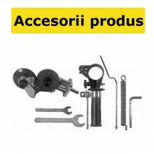 Adaptor Cu Role EDAR Pentru Tăiat Tablă, Aluminiu, Oțel, Cupru Și Fier, Compatibil Cu Bormașini, Suport De Atașare Inclus, Ar...