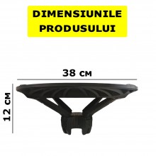 Lampa Solara SIKS Pentru Stalp De Exterior, Stradala Sau Gradina Cu Panou Solar Incorporat, 136 LED-uri Albe Puternice, Telec...