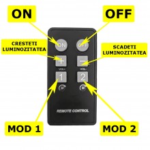 Lampa Solara SIKS Pentru Stalp De Exterior, Stradala Sau Gradina Cu Panou Solar Incorporat, 136 LED-uri Albe Puternice, Telec...