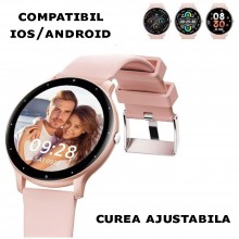 Ceas Inteligent EDAR, Smartwatch, Bluetooth 5.3, Monitorizare Somn Si Activitati Fizice, Sport, Pedometru, Waterproof, Notifi... Ceas Inteligent EDAR, Smartwatch, Bluetooth 5.3, Monitorizare Somn Si Activitati Fizice, Sport, Pedometru, Waterproof, Notifi...