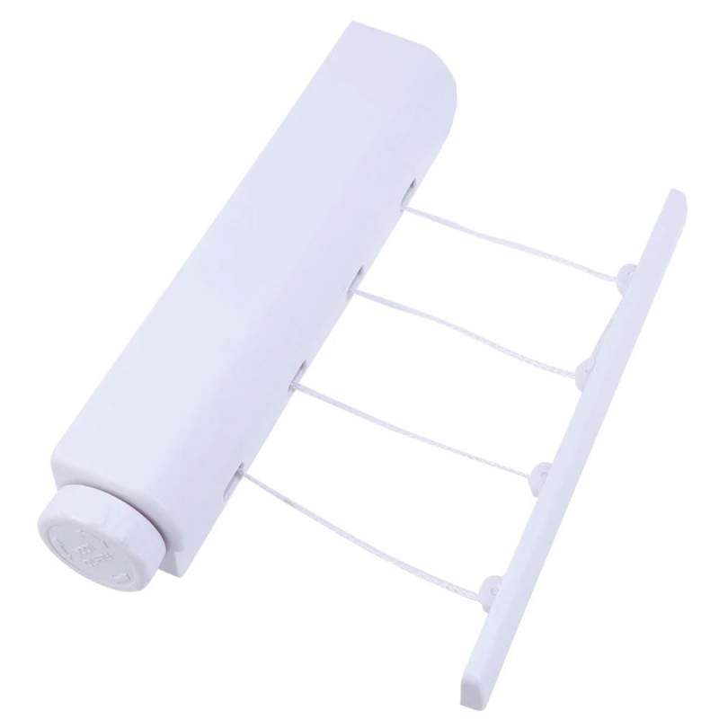 Uscator De Rufe Extensibil EDAR Cu Montare Pe Perete, Retractabil, 4 Sfori, Lungime Maxima 3.2 Metri, Carlige Si Accesorii Mo... Uscator De Rufe Extensibil EDAR Cu Montare Pe Perete, Retractabil, 4 Sfori, Lungime Maxima 3.2 Metri, Carlige Si Accesorii Mo...