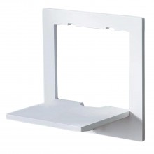 Raft Suport EDAR Tip Etajera Cu Montare Pe Perete, Ideal Pentru Rame Foto, Ghiveci Flori, Carti, Din Rigips PVC, 29 cm x 29 c...