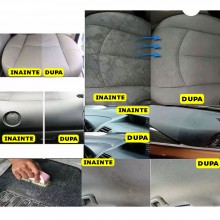 Spuma Auto EDAR Cu Perie Pentru Curatare Si Protectie Bord, Caroserie, Tapiterie, Exterior Masina, Cantitate 650 ml