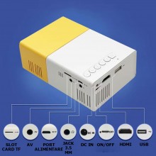 Mini Videoproiector EDAR, Portabil, Rezolutie 1080P, Proiectie LED, Distanta Maxima Focalizare 2 Metri, Compatibil Telefon, C... Mini Videoproiector EDAR, Portabil, Rezolutie 1080P, Proiectie LED, Distanta Maxima Focalizare 2 Metri, Compatibil Telefon, C...